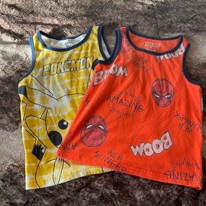 GUC set of 2 Boys Jumping Beans tanks. Size 5.